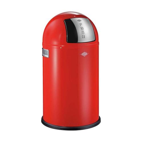 Wesco Pushboy Junior Prullenbak - 22 Liter - 13 Kleuren, Huis en Inrichting, Woonaccessoires | Prullenbakken, Verzenden