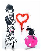 Utopia - Charlie Chaplin and the Kid look at Love Rat with