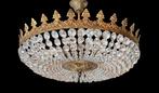 Plafondlamp - brons, glas, Nieuw