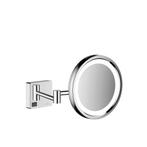 Scheerspiegel AddStoris HansGrohe Met LED Licht Chroom, Ophalen of Verzenden, Nieuw, Chroom, Bad