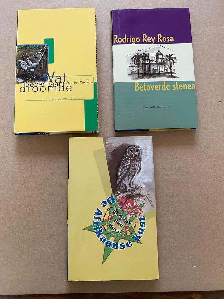 Zuid-Amerikaanse Literatuur  3 Boeken Rodrigo Rey Rosa NIEUW, Boeken, Literatuur, Zo goed als nieuw, Amerika, Ophalen of Verzenden