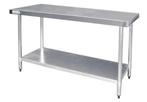 RVS Werktafel met Schap | 60 cm diep | 5 formaten Vogue, Verzenden, Nieuw in verpakking