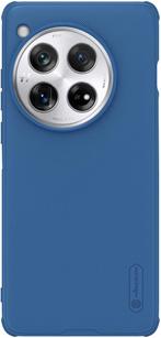Nillkin OnePlus 12 Hoesje Super Frosted Shield Pro Blauw, Verzenden, Nieuw, Hoesje of Tasje