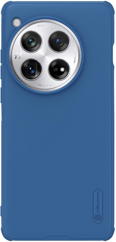 Nillkin OnePlus 12 Hoesje Super Frosted Shield Pro Blauw, Telecommunicatie, Mobiele telefoons | Hoesjes en Frontjes | Overige merken