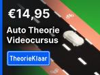 Goedkope Online Auto Theorie Videocursus - autotheorie leren, Verzenden, TheorieKlaar, Nieuw, Gamma
