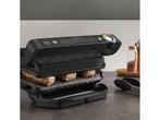 Tefal OptiGrill+ GC7178 - Contactgrill - 2000W - Zwart, Verzenden, Zo goed als nieuw