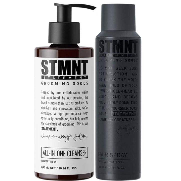 STMNT Grooming Care, Style Go! Set - 300+150ml, Sieraden, Tassen en Uiterlijk, Uiterlijk | Haarverzorging, Overige typen, Nieuw