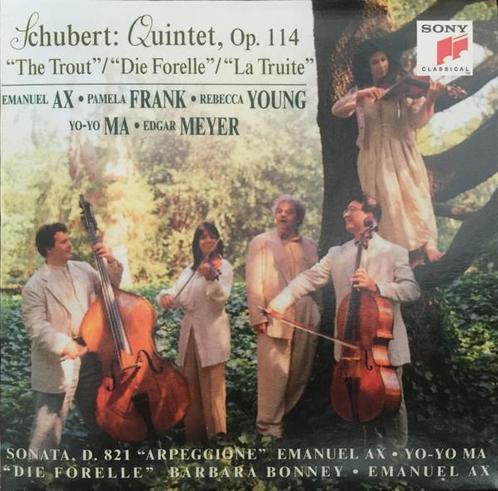 cd - Schubert - Quintet Op. 114 The Trout/Die Forelle..., Cd's en Dvd's, Cd's | Overige Cd's, Zo goed als nieuw, Verzenden