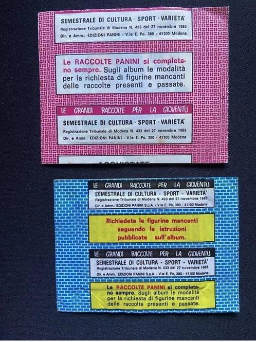 Panini Calciatori 1979/80/81 - Paolo Rossi - 2 Sealed Pack -, Verzamelen, Stickers