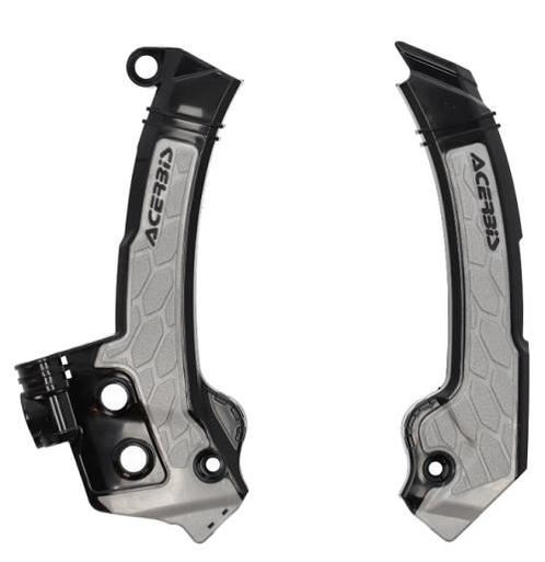 Acerbis X-Grip frame beschermers Zwart / Grijs Husqvarna TC, Motoren, Onderdelen | Overige, Nieuw, Verzenden