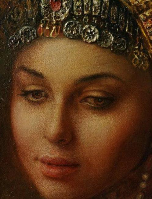Yaseneva Sveta - Shamakhan Queen, Antiek en Kunst, Kunst | Schilderijen | Klassiek