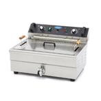 Maxima Frituurpan 20L 1 Mand met Tapkraan (400V / 4500W), Verzenden, Nieuw