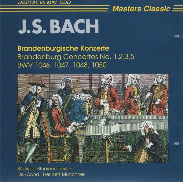 cd - J.S. Bach - Brandenburgische Konzerte, Cd's en Dvd's, Cd's | Overige Cd's, Zo goed als nieuw, Verzenden