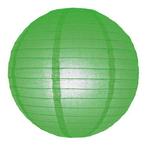 Groene lampion rond 25 cm - Lampionnen, Nieuw, Verzenden