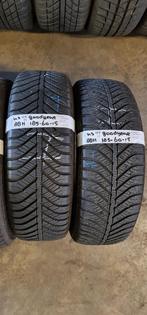 2x 185-60-15 Goodyear All Season 6.5mm €30 PerBand 185 60 15, Ophalen, Gebruikt, 15 inch, 185 mm