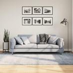 vidaXL Vloerkleed PAMPLONA shaggy hoogpolig modern 160x230, Verzenden, Nieuw, Blauw