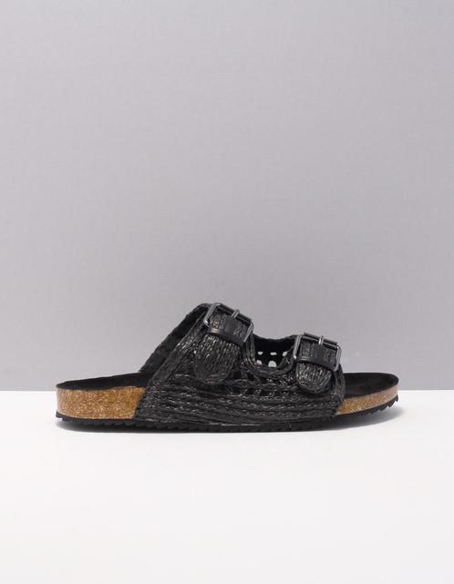 Bibi Lou slippers dames 37 zwart, Kleding | Dames, Schoenen, Zwart, Nieuw, Verzenden