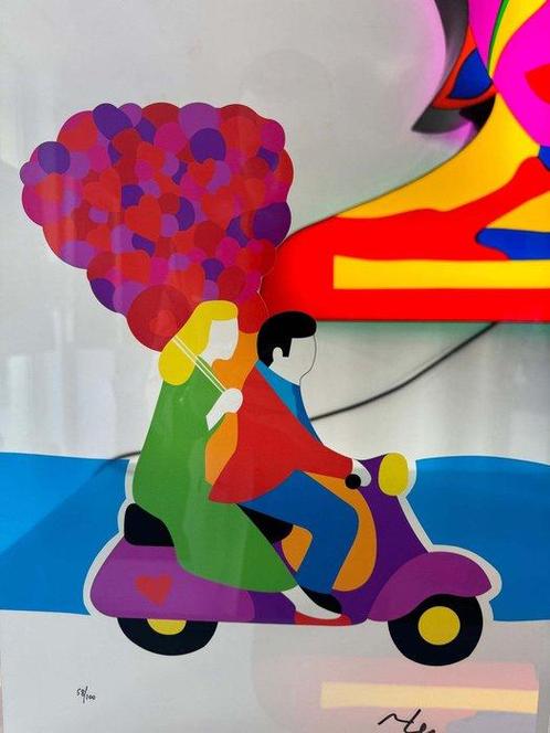Marco Lodola (1955) - Happy Vinyl, Antiek en Kunst, Antiek | Overige Antiek