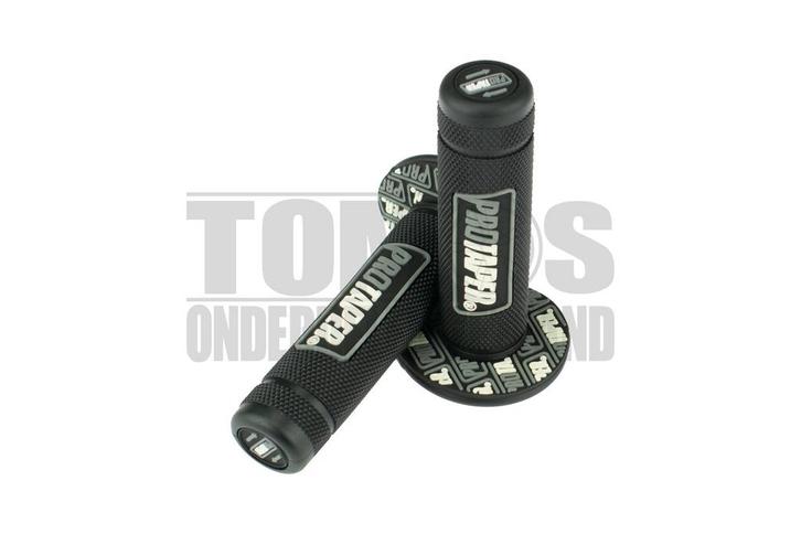 Handvatset ProTaper zwart / grijs 22mm / 24mm, Fietsen en Brommers, Brommeronderdelen | Algemeen, Nieuw, Ophalen of Verzenden