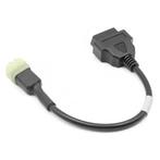 Kawasaki 6-pins OBD – 16-pins OBD2 Verloopkabel | Motorfiets, Verzenden, Nieuw