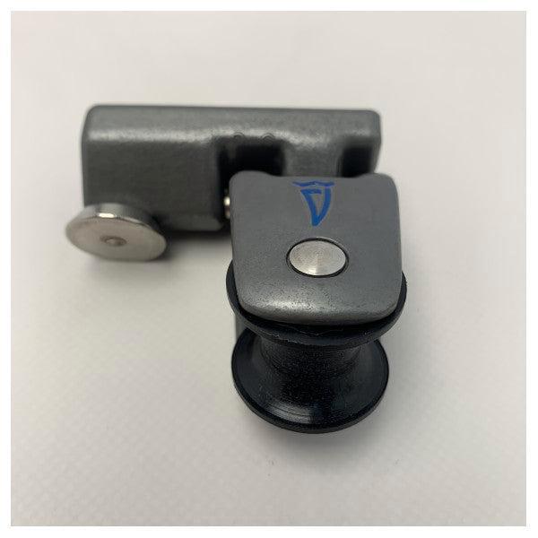 Bieden: Amiot 20 mm genua pinstop slider aluminium grey, Watersport en Boten, Zeilen en Zeiltoebehoren, Toebehoren, Nieuw, Ophalen of Verzenden