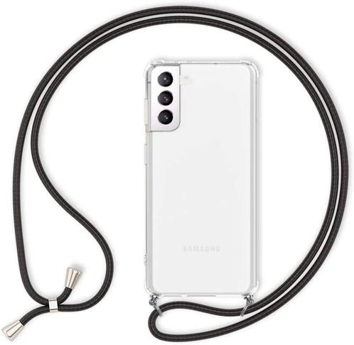 Galaxy S22 Crossbody Transparant TPU Hoesje met Koord, Telecommunicatie, Mobiele telefoons | Hoesjes en Frontjes | Samsung, Nieuw
