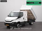 Iveco Daily 35C16 Automaat Kipper met Kist 3,5t Trekhaak Air, Automaat, Stof, Gebruikt, Euro 6