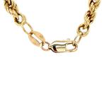 Gouden vintage koord collier 14 krt, Ophalen of Verzenden, Nieuw