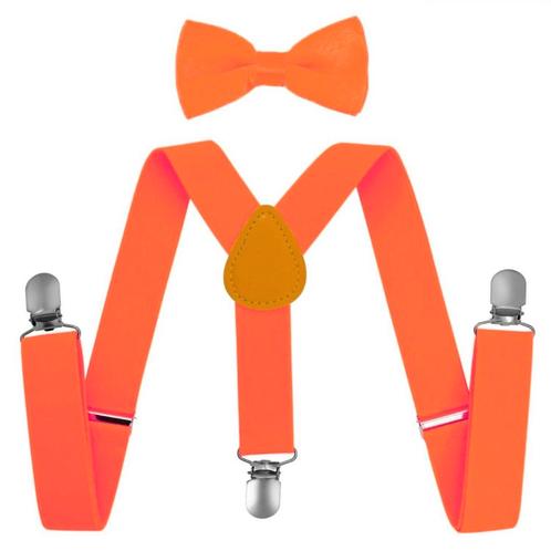 Fako Fashion® - Kinder Bretels Met Vlinderstrik - 65cm -, Kinderen en Baby's, Kinderkleding | Overige, Verzenden