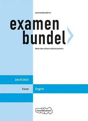 Examenbundel havo Engels 20192020 9789006690958, Boeken, Schoolboeken, Zo goed als nieuw, Verzenden