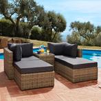 Wicker loungeset San Domino - natuur