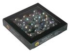 Kerstballen van glas in clear pearl - 20/25/30mm 6 bundels, Ophalen of Verzenden, Nieuw
