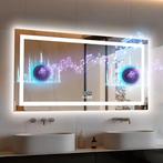 XXL LED Spiegel met Bluetooth, Anti-Condens en Display, Huis en Inrichting, Verzenden, Nieuw