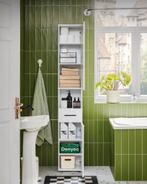 Tweedekans | SoBuy Badkamerkast – Incl. 2 Deuren & 6 Vakken, Huis en Inrichting, Woonaccessoires | Spiegels, Ophalen of Verzenden