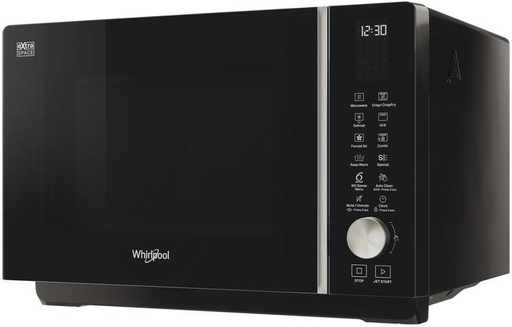 Whirlpool MCP 347 BL vrijstaand combi-magnetron zwart, Witgoed en Apparatuur, Magnetrons, Verzenden