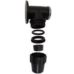 PP Muurplaat 40mm x 1¼ binnendraad, Tuin en Terras, Ophalen of Verzenden, Nieuw