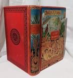 Jules Verne - Lîle mystérieuse [cartonnage polychrome dos à, Antiek en Kunst
