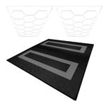 Hexagon LED-verlichting x 2 & Geventileerde, Verzenden, Nieuw