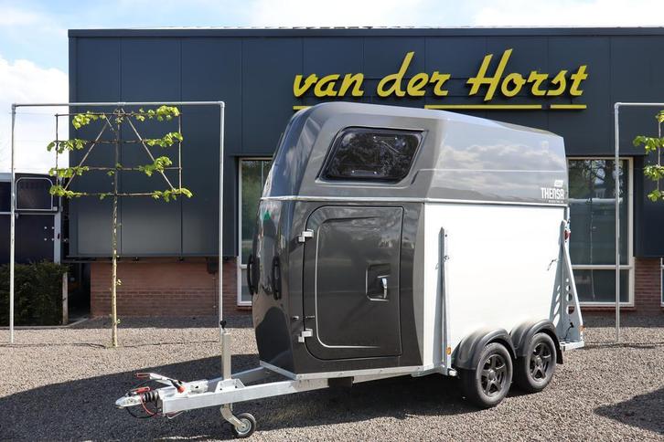 Atec Thensa 1600 ruime 1,5 paards aluminium paardentrailer, Dieren en Toebehoren, Paarden en Pony's | Trailers en Aanhangwagens