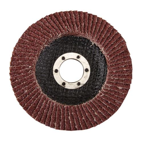 Silverline Aluminiumoxide lamellenschijf - Ø 115 mm - Kor.., Doe-het-zelf en Verbouw, Gereedschap | Slijpmachines, Nieuw, Ophalen of Verzenden