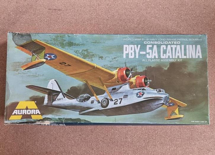 Aurora 396 Consolidated PBY-5A Catalina 1:74, Hobby en Vrije tijd, Modelbouw | Vliegtuigen en Helikopters, Verzenden