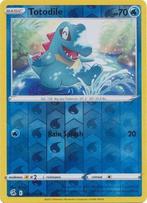 Totodile 055/264 reverse holo (Fusion Strike), Hobby en Vrije tijd, Ophalen of Verzenden, Nieuw, Losse kaart, Foil