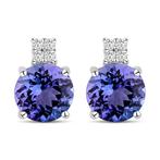 Zonder minimumprijs - Oorbellen - 14 karaat Witgoud -, Nieuw