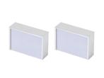 Veiling - 2x Base On design led wandlamp IP44 Luuk chroom, Nieuw