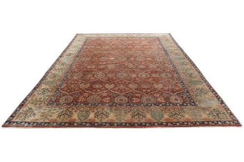 Antiek Agra Meesterwerk - Vloerkleed - 400 cm - 300 cm, Huis en Inrichting, Stoffering | Tapijten en Kleden