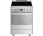 €1769 Smeg SCB61PIX9 inductie fornuis met 4 zones / zones,, Witgoed en Apparatuur, Fornuizen, Ophalen of Verzenden, Nieuw