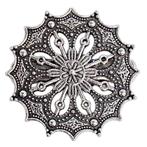 Fako Bijoux® - Vestsluiting Broche Rond - Vestclip - Ster -, Sieraden, Tassen en Uiterlijk, Broches, Verzenden, Nieuw