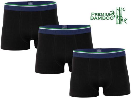 3 stuks Heren boxershort  - Bamboe - Ondergoed - Zwart, Kleding | Heren, Ondergoed, Verzenden