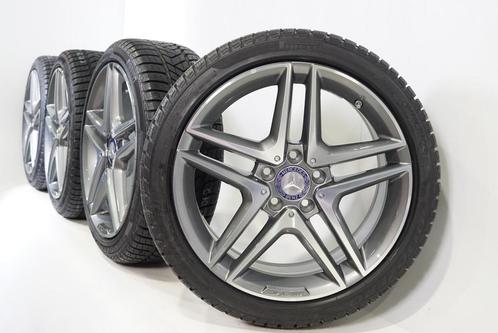 Mercedes A B CLA Klasse W176 W117 W246  18 inch velgen Pirel, Auto-onderdelen, Banden en Velgen, Velg(en), Gebruikt, 18 inch, Winterbanden