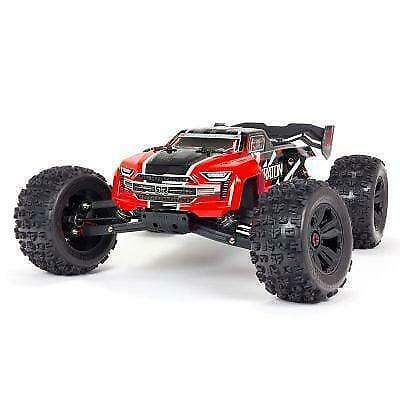 Arrma Kraton 6S V5 BLX RTR - Rood/Zwart - TopRC!, Hobby en Vrije tijd, Modelbouw | Radiografisch | Auto's, Auto offroad, Nieuw